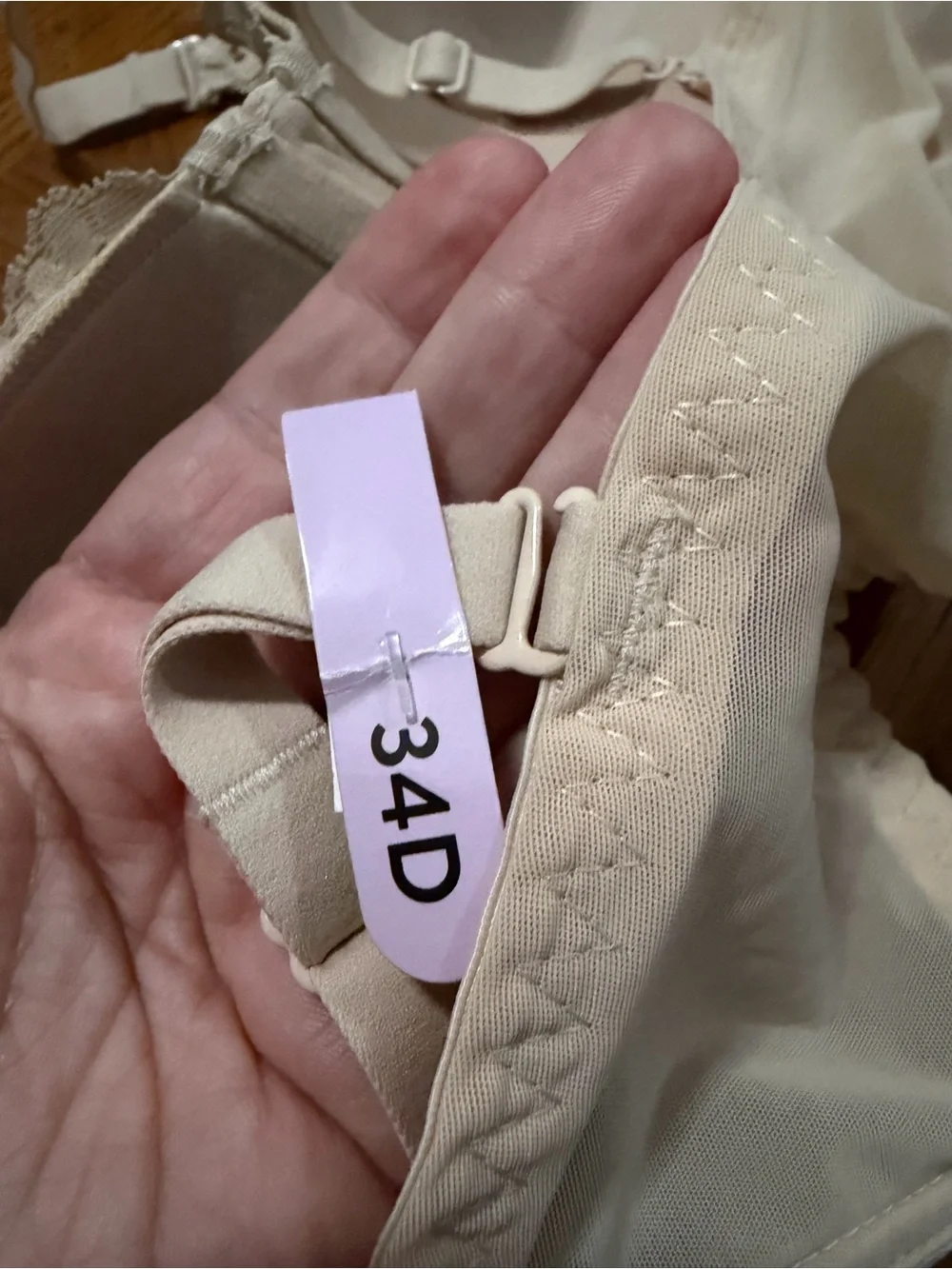 Maidenform Lightly Lined Convertible Lace Bralette DM1188 Size 34D - Picture 8 of 8